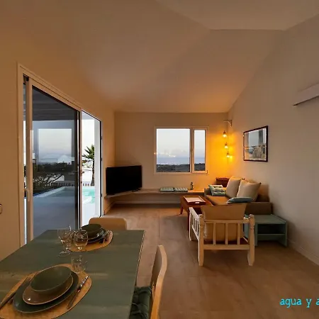 アパート Casa Tie' Lanzarote Vista Mar - Piscina Relax - Adults Only ティアス